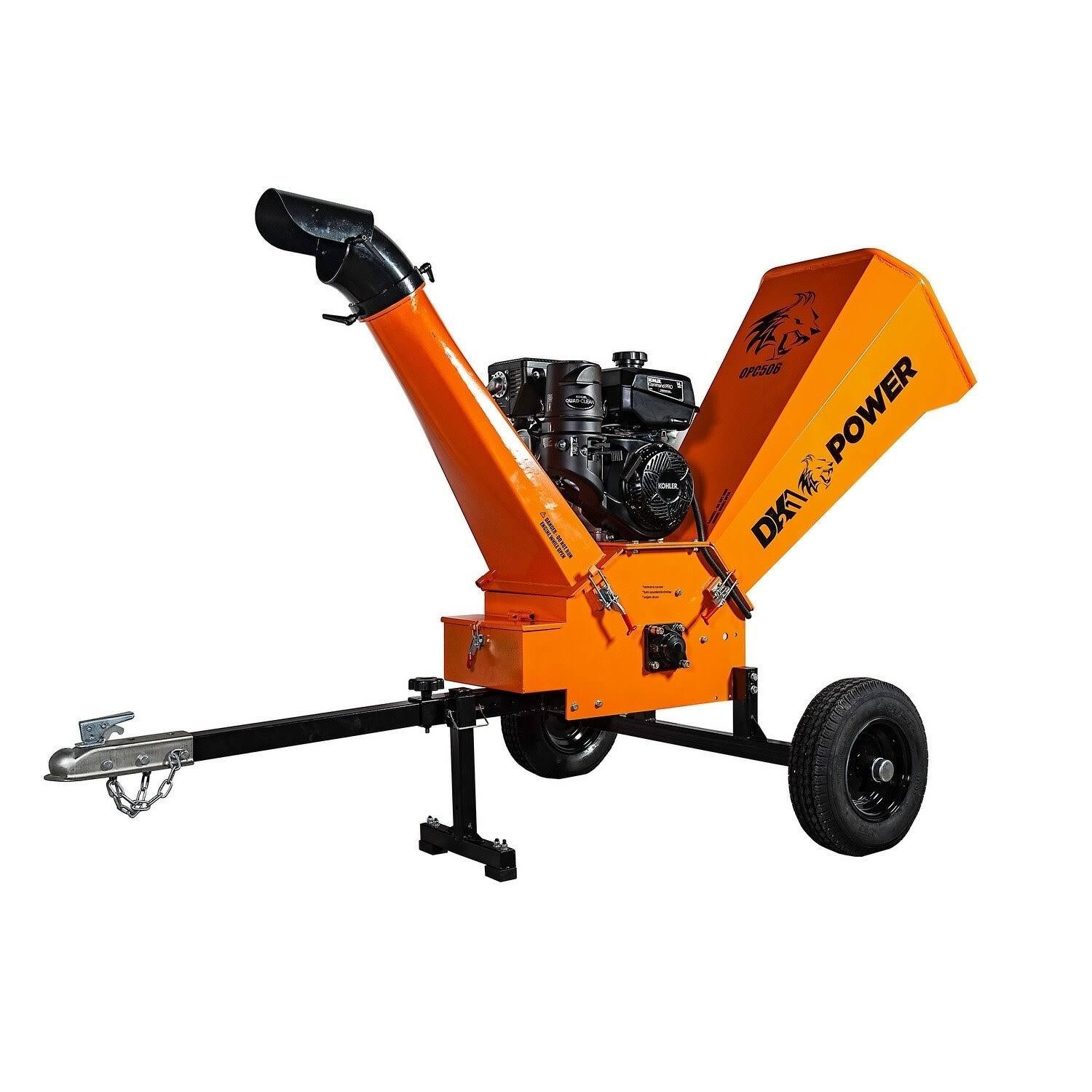 6 in. 14 Cyclonic Chipper Shredder with Kohler CH440 Command Pro GAS Engine