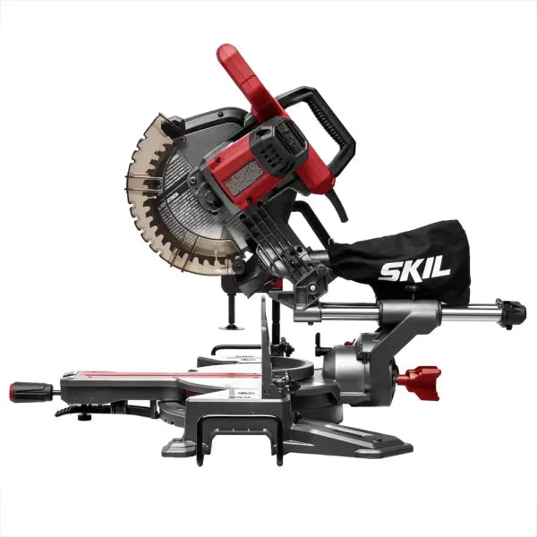 10-in 15 Dual Bevel Sliding Compound Corded Miter Saw