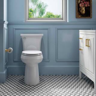 Highline Arc Extra Tall Elongated Toilet 1.28 GPF White with Seat